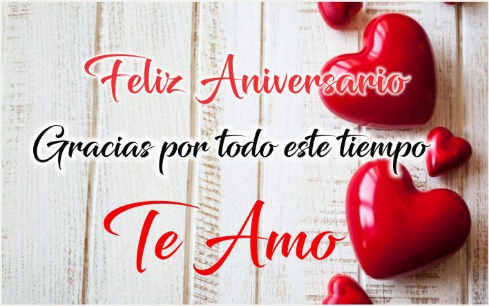 Feliz Aniversario Amor Mío