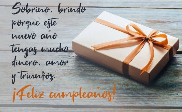 feliz cumple a un sobrino